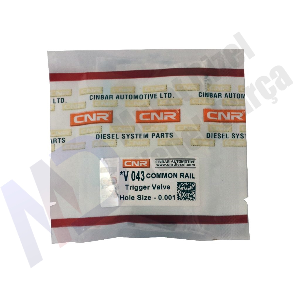 CNR VALF ŞAPKA T043 TETİKLEME VALF  - STANDART-0.001 FARKLI    ( Fiber ve Bilya Dahil )