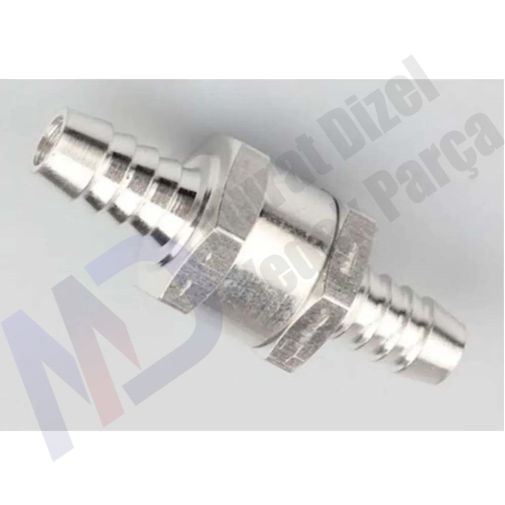 Alüminyum Benzin-mazot Yakıt Çek valf 8 MM