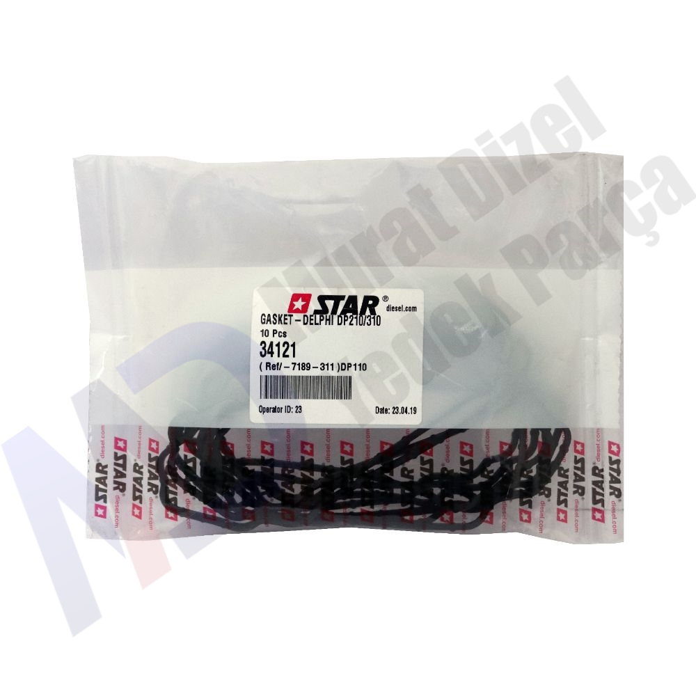 Üst Kapak Lastiği DP 210 7189-311 10LU PAKET