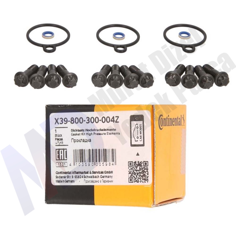 Takım Conta Seti DW10TD 5WS40018-Z - 5WS40094 -5WS40977- A2C9511609 Pompalar için )
